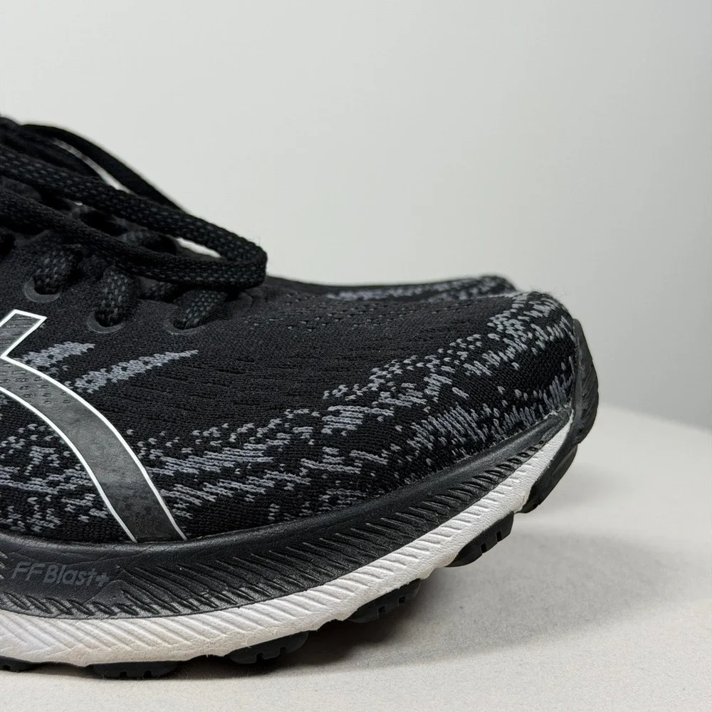 ASICS Gel-Kayano 29 Womens 8 Running Shoes Black White 1012B272 Sneakers